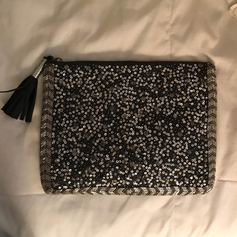 Sequined Sparkle Clutch