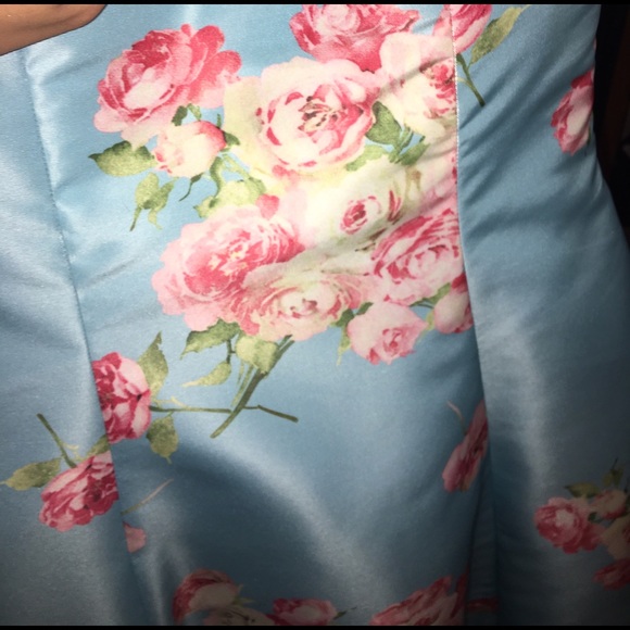 Sherri Hill Floral Prom Dress - Picture 4 of 4