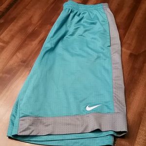 Mens Nike teal shorts
