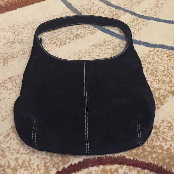 Liz Claiborne Suede hobo bag - Picture 2 of 3