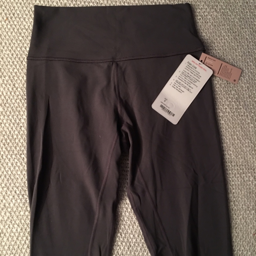 BRAND NEW grey lululemon align pant.