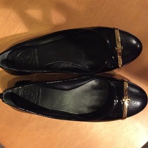 Black Tory Burch Flats