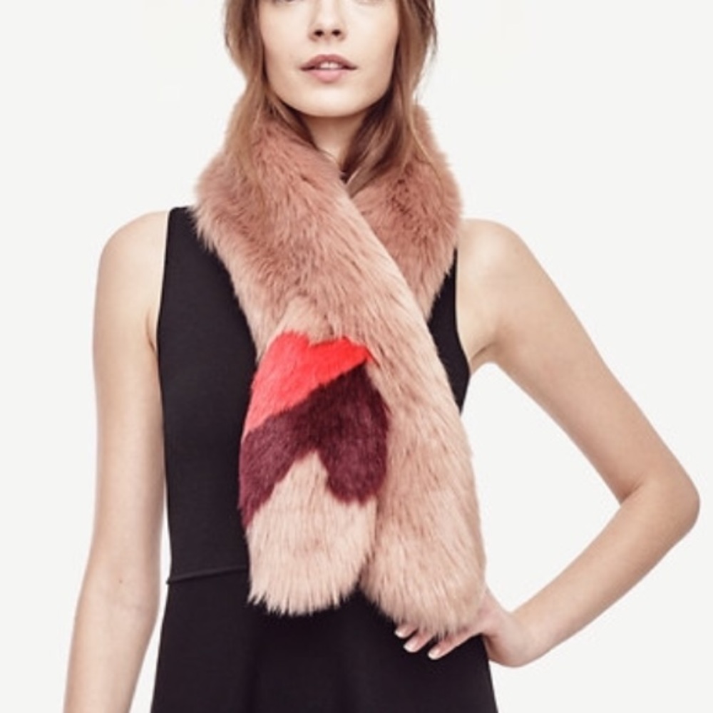 Colorblock stole - Picture 3 of 3