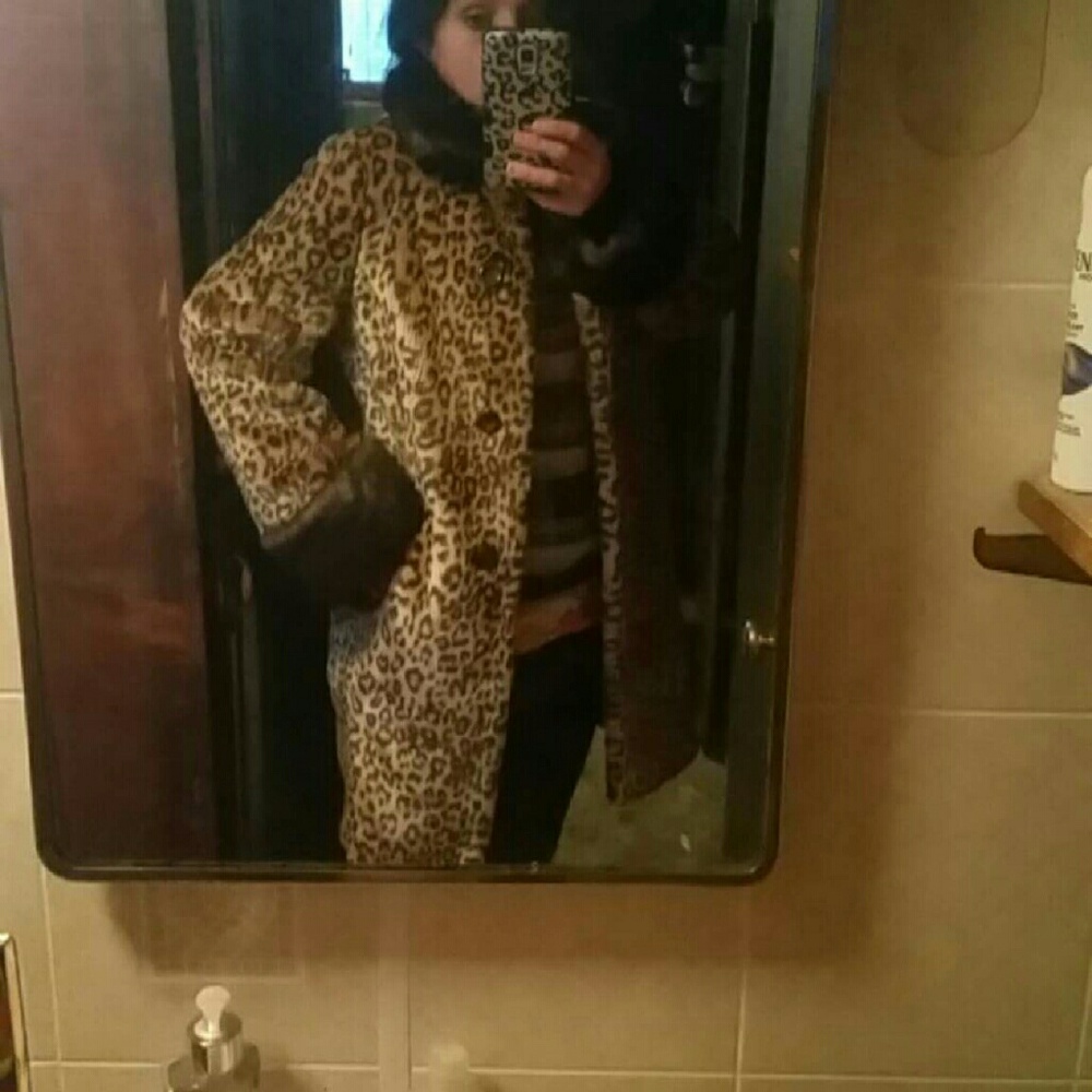 Vintage Leopard coat