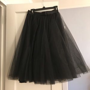 tulle skirt