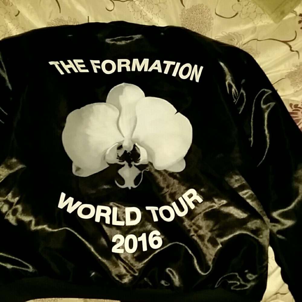 Beyonce Formation World Tour Bomber jacket