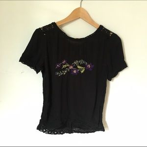 Free people crochet top