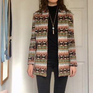 One World knit sweater cardigan