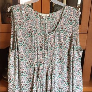 Floral Print Swing Top