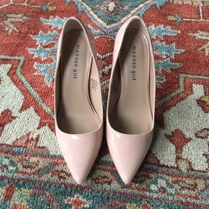 Pointy Nude Madden Girl Pumps