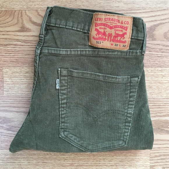 Levi's Other - SOLD❌❌❌Men's Levi's 511 Corduroy Jeans, 32x32