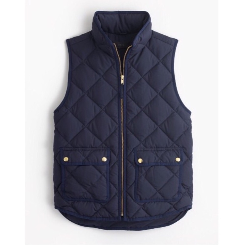 JCrew Excursion Quilted Down Vest