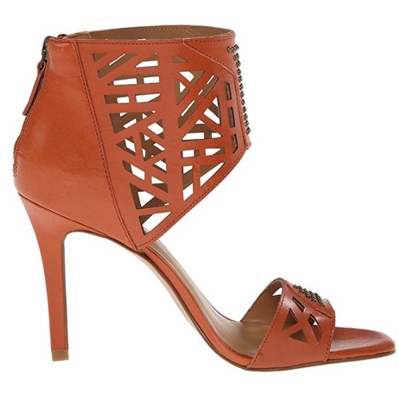 🌟HPx2🌟 nine west // leather laser-cut sandal - Picture 2 of 4