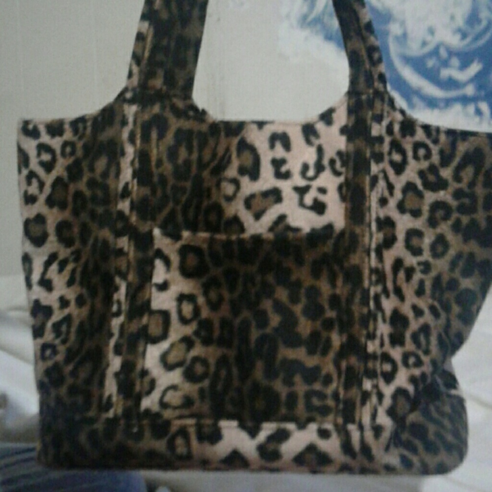 Leopard print Big tote