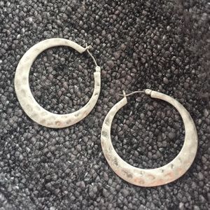 Lucky brand hoop earrings- NWOT