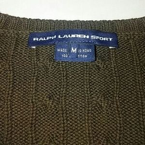 Ralph Lauren Sweaters - Ralph Lauren Sport Medium Brown Cable Knit Sweater Ralph Lauren Sweaters - Ralph Lauren Sport Medium Brown Cable Knit Sweater