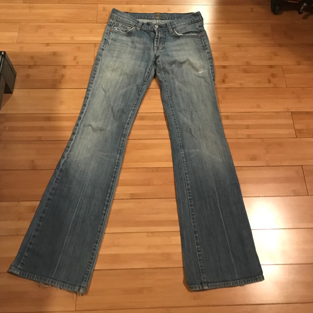 7 for all mankind jeans size 25