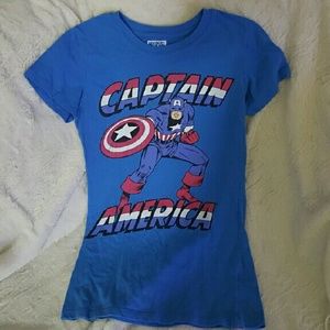 Captain America Marvel Tee Shirt