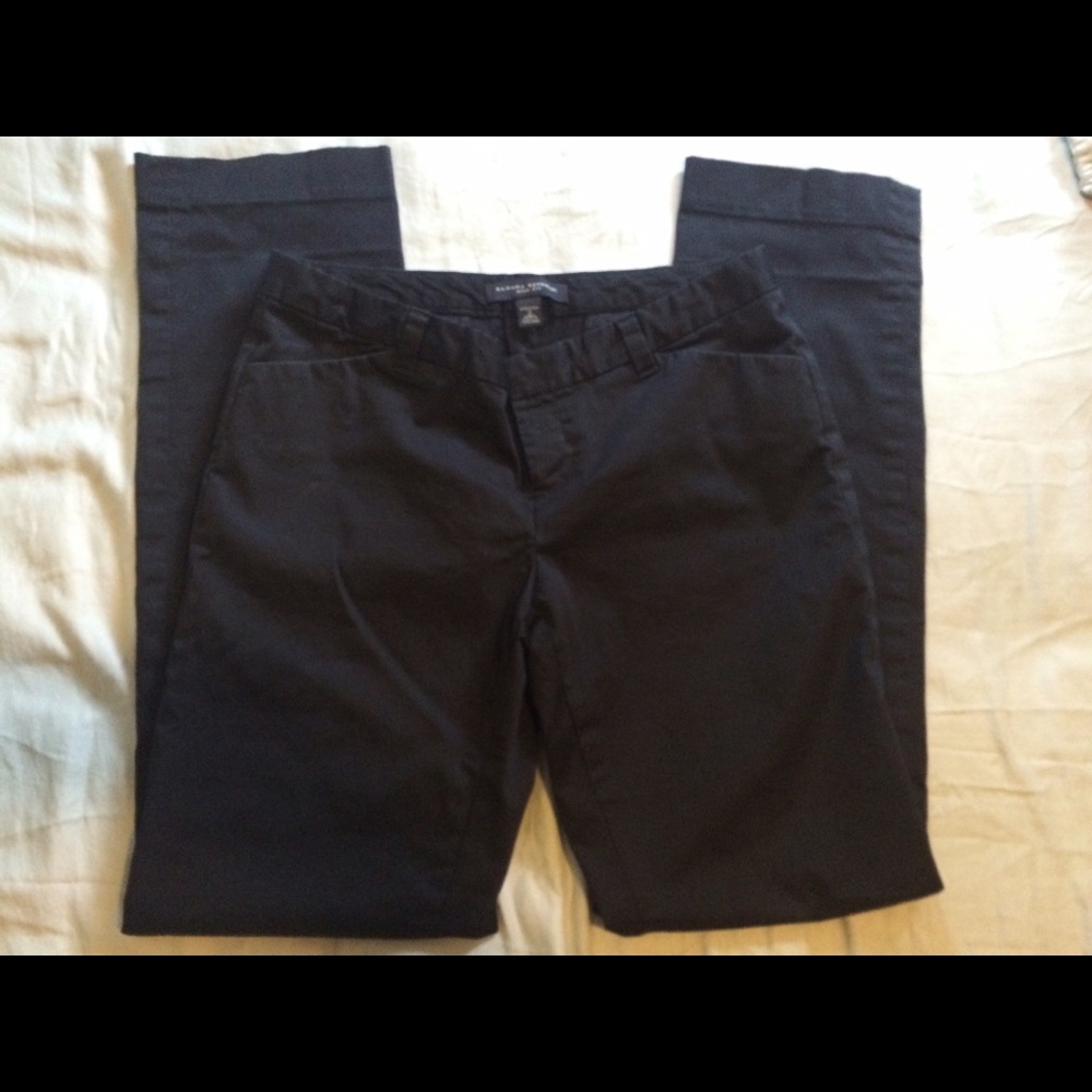 Banana Republic black ankle length pants