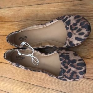 Cheetah print flats