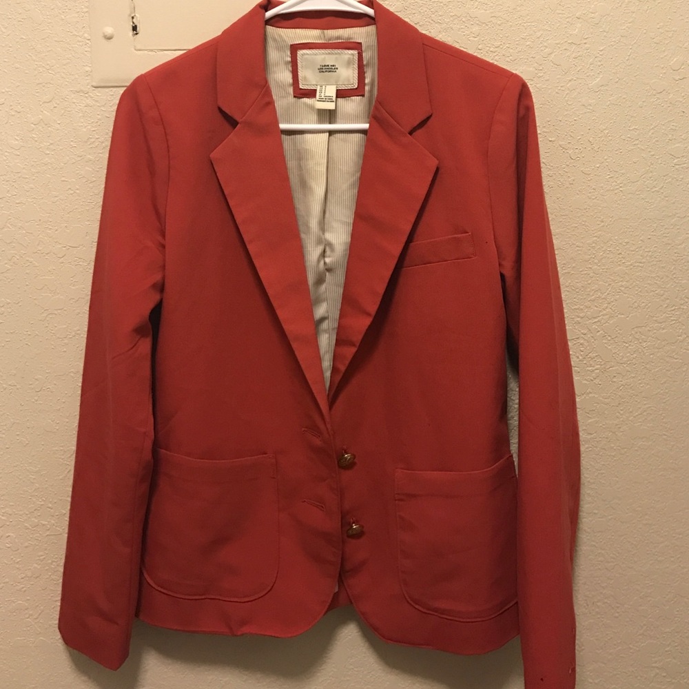 Coral Blazer