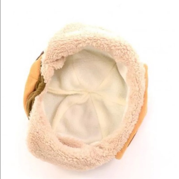 Cute warm aviator beanie with ear flaps. - Picture 5 of 6
