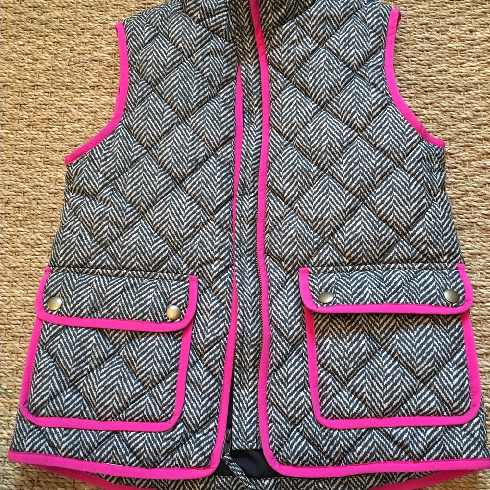 J Crew kids puffer vest