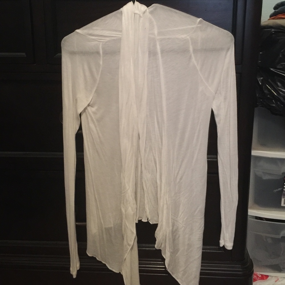 White Cardigan