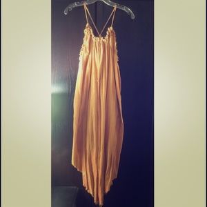 Gauze Dress-Urban Renewal (by Urban Outfitters)