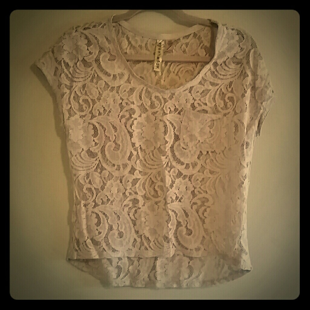 Lace shirt