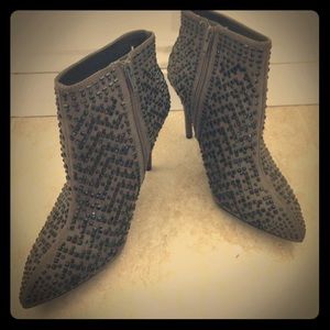 Gianni Bini booties worn once. Stunning!