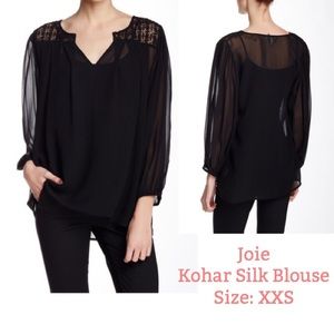 Joie Kohar Silk Blouse