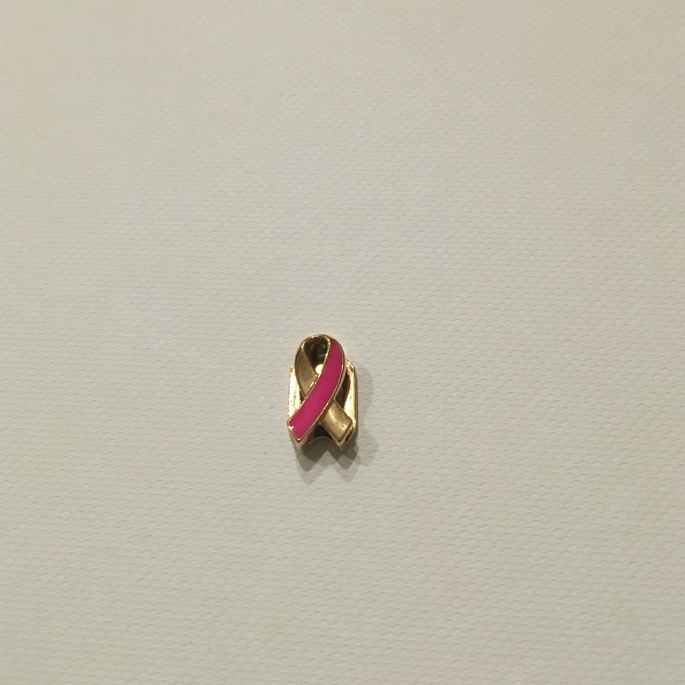 Keep gold breast cancer ribbon