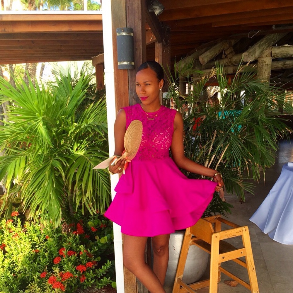 Fuschia Dress