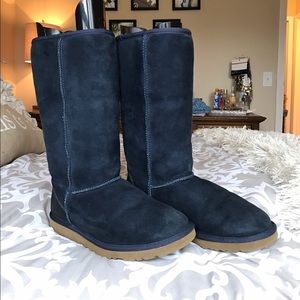 Tall Navy Blue Uggs
