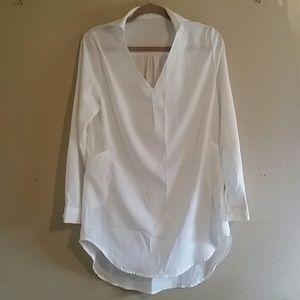 OVER SIZED white Summer beach cover up never worn