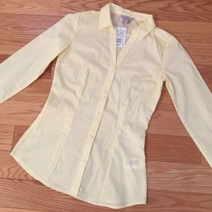 Fitted Collared Shirt