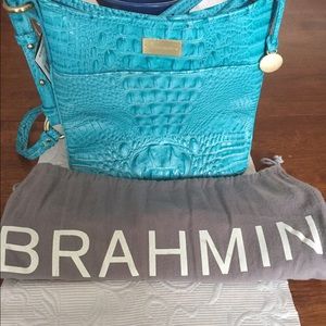 Brahmin Melbourne Jody Croco-Embossed Cross-Body