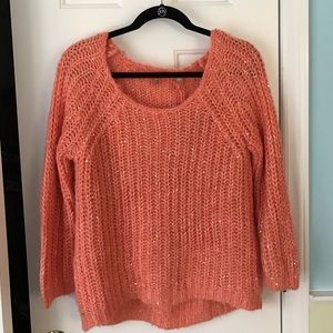 Anthropologie Cable knit sweater