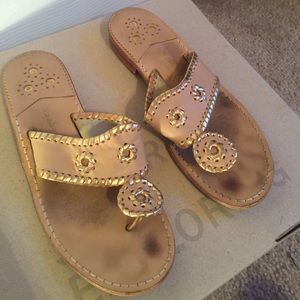 Jack Rodgers- cream & gold