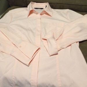 Express stretch pink blouse