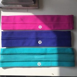 lulu lemon headband set