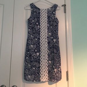 Lilly Pulitzer shift dress in Blue Upstream