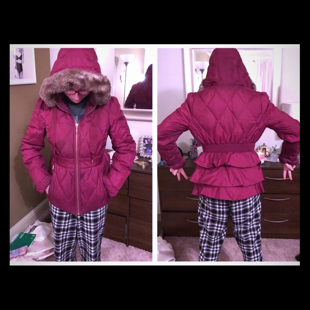 Fushia Winter Coat