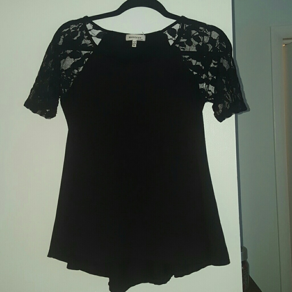Black dress shirt