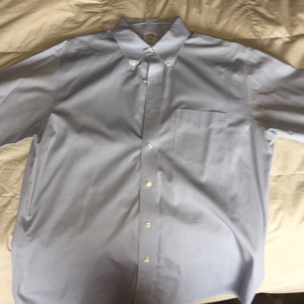 Brooks brothers light blue dress shirt