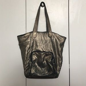 Maje Metallic Handbag