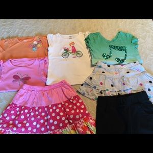 Lot of 7 - Gymboree & Circo tees & bottoms