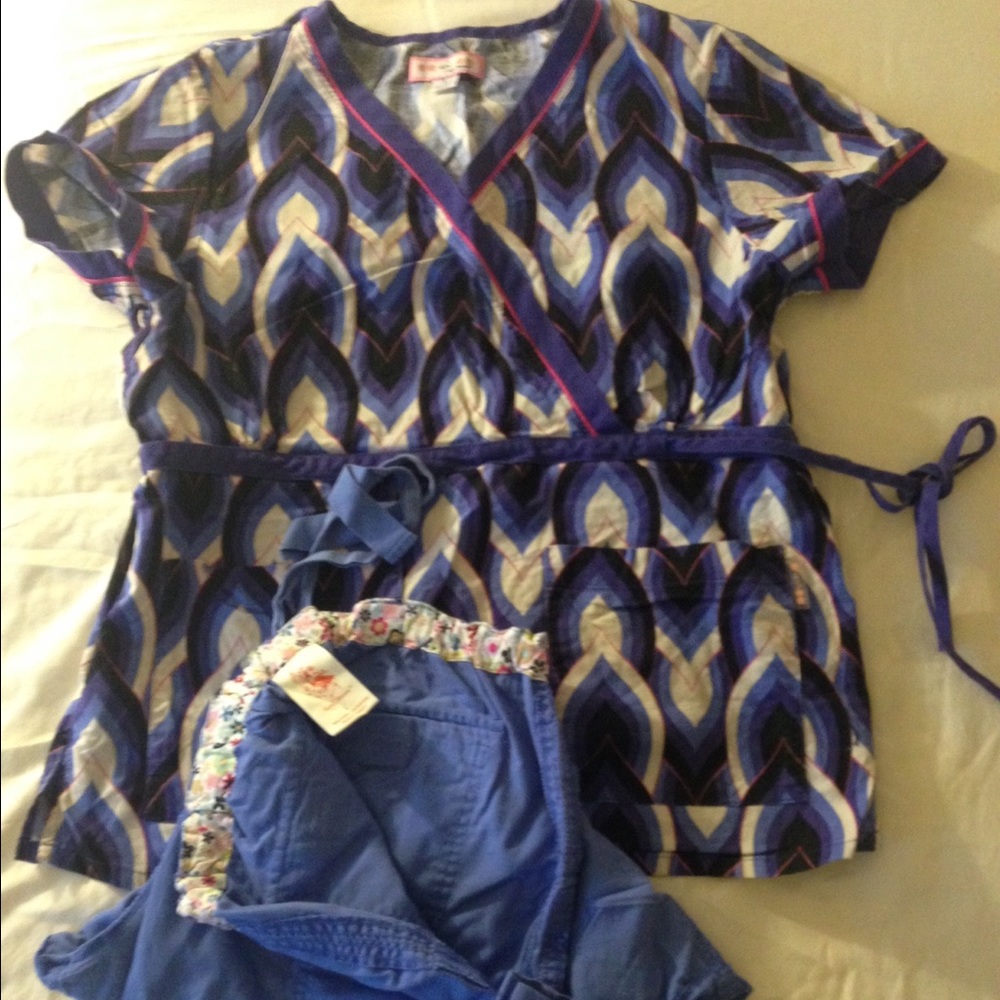Koi Brand Medical Scrubs. Beautiful colors.