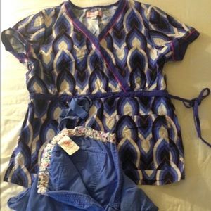 Koi Brand Medical Scrubs. Beautiful colors.